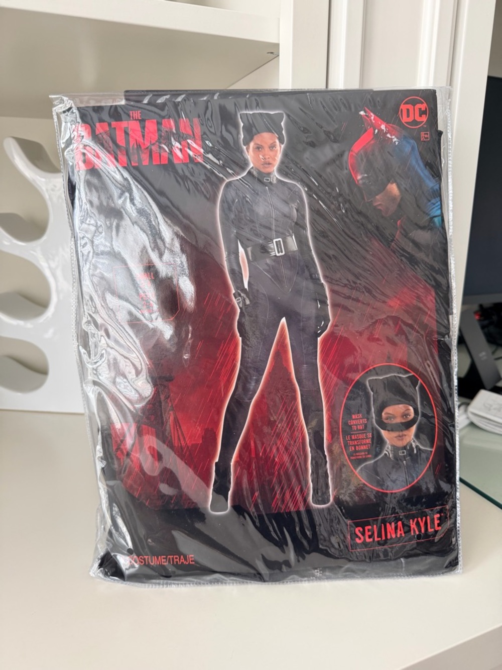 DC RUBIE’S "The Batman" Catwoman Selina Kyle costume Women’s #509 Size Small NEW